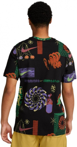 Футболка Nike M NSW TEE FESTIVAL AOP FB9780-010 р.S різнокольоровий