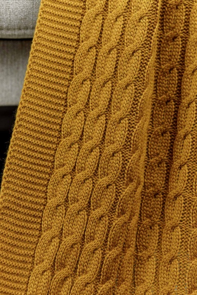 Плед Happy Fall Kosa Охра 130x170 см Прованс 