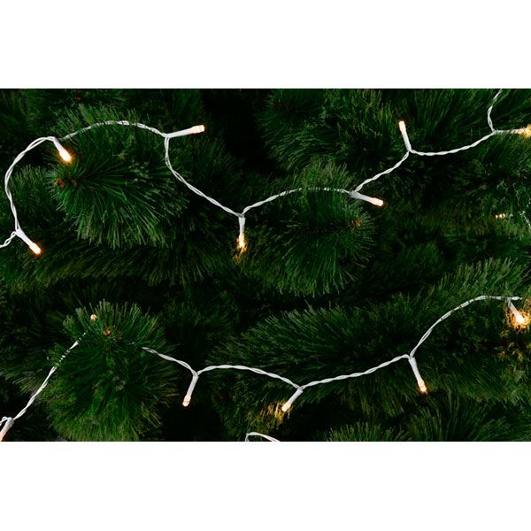 Гирлянда линейная LED 30 ламп 2.9 м молочная