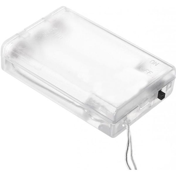 Гирлянда линейная LED 100 ламп 5 м холодно-белая