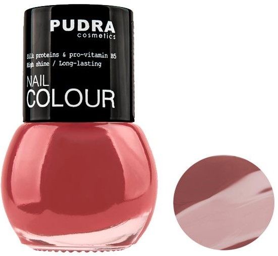 Лак для ногтей Pudra Cosmetics Nail Colour №12 лиловый 13 мл 