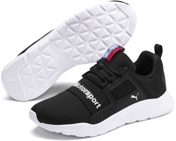 Кроссовки Puma BMW MMS Wired Cage 30650401 р.UK 8,5 черный