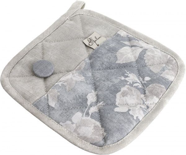 Прихватка Allure Розы 20x20 см серый Прованс 