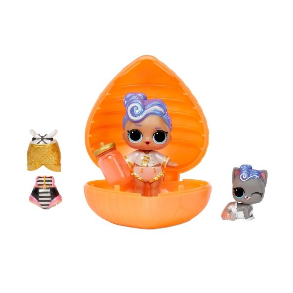 Кукольный набор L.O.L. SURPRISE! серии Color Change Малышка Кэп с котенком