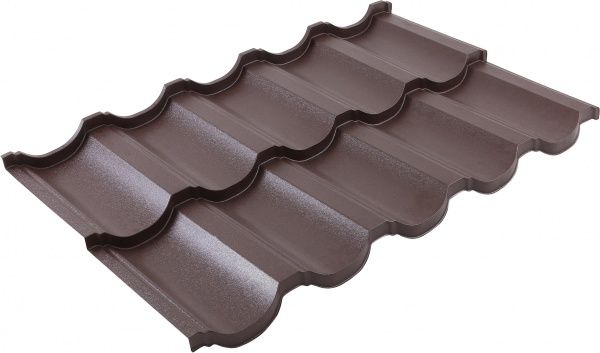 Металлочерепица Тайл Модерн тип 1, 195х0,72 м RAL 8017