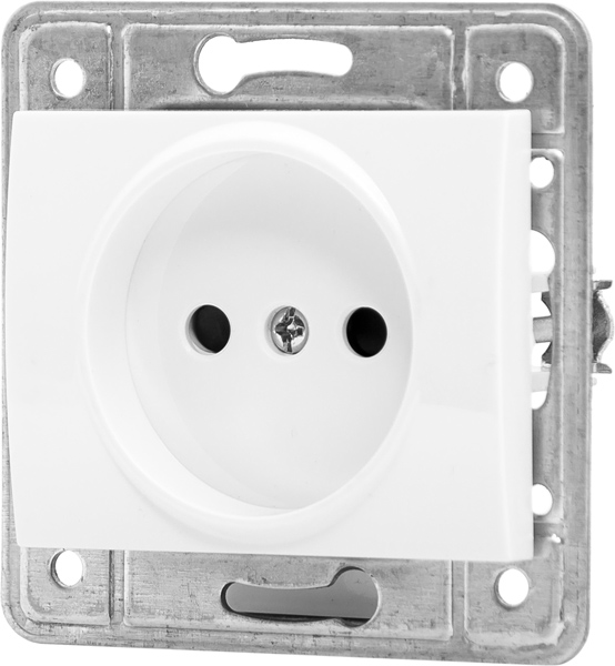 Розетка LXL Oscar TL1123NA белый 8536699090