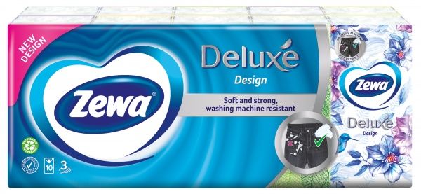Серветки гігієнічні кишеньки Zewa Deluxe 10 шт.