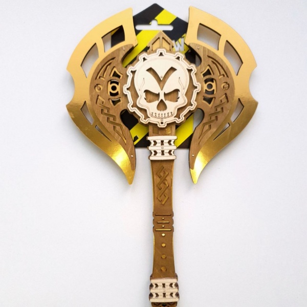 Оружие игрушечное Сувенир Декор Топор Череп (SCULL)