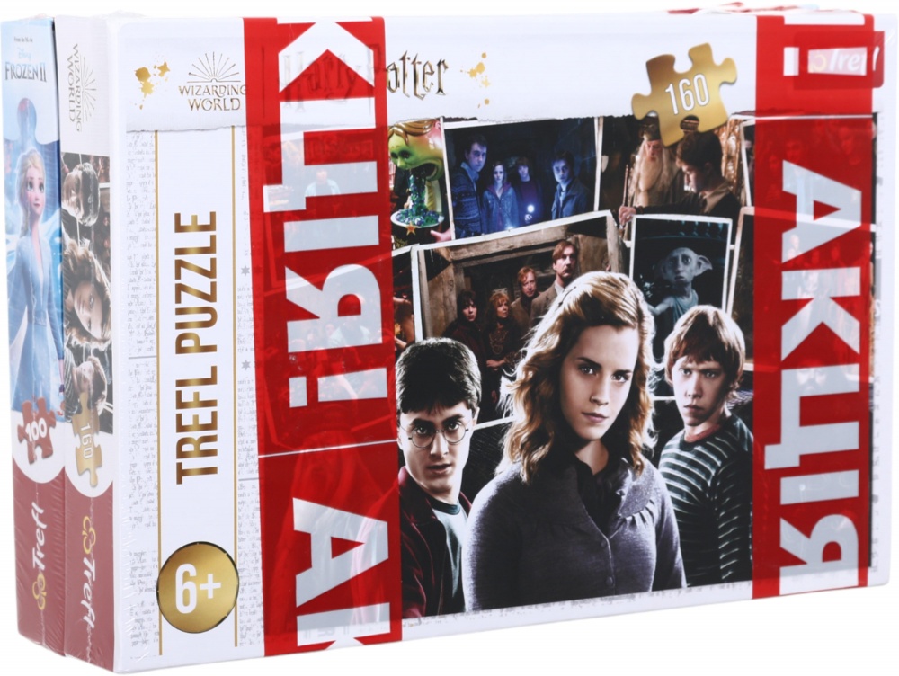 Набор пазлов Trefl (100 + 160 элементов) Ледяное сердце и Гарри Поттер и друзья 16366/15418