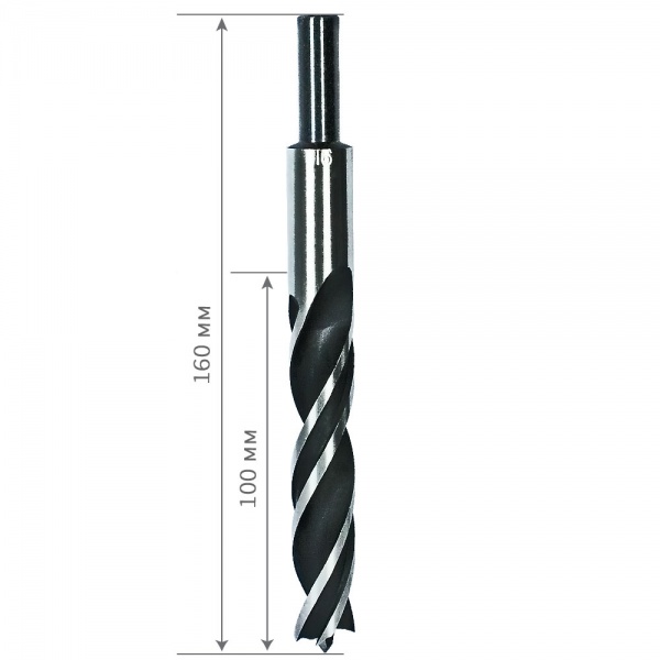 Сверло по дереву S&R Meister 16 х 160 мм 1 шт. 216820160