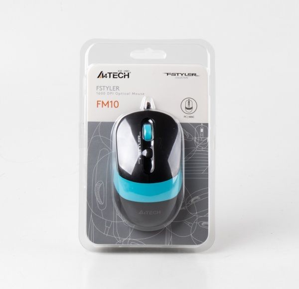 A4Tech Мышка A4Tech Fstyler FM10 (Blue) blue 