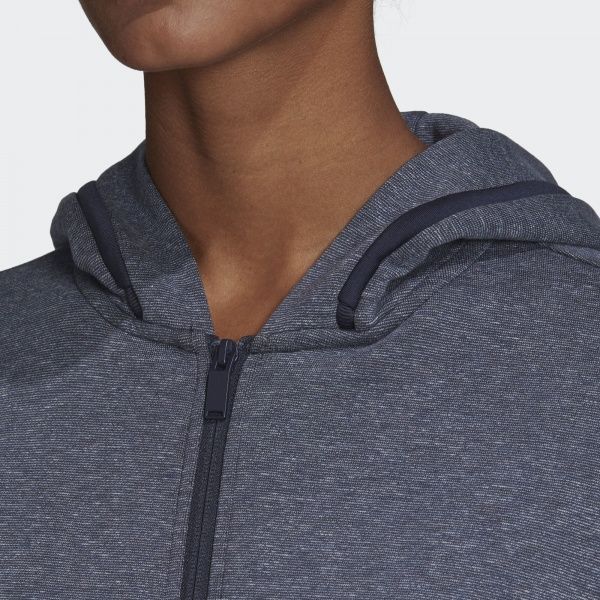 Джемпер Adidas W VER FZ HD FL4213 р. M темно-синій