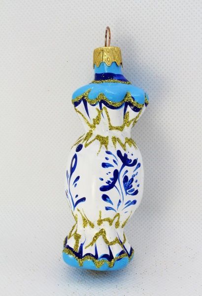 Набор елочных игрушек Гжель d80 мм 10 см 6 шт./уп. 