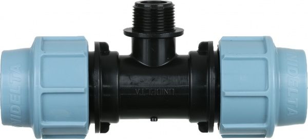 Тройник Unidelta ПЭ-ст 32х3/4x32 HP