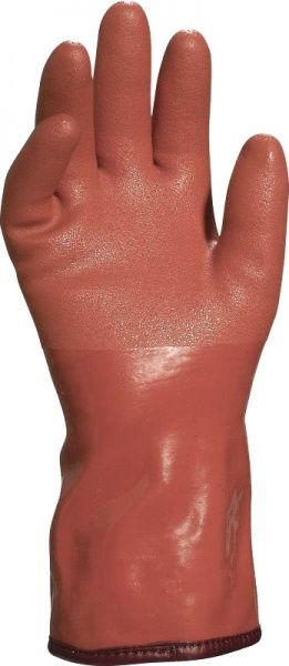 Перчатки Delta Plus VE760OR утепленные с покрытием ПВХ XL (10) VE760OR10