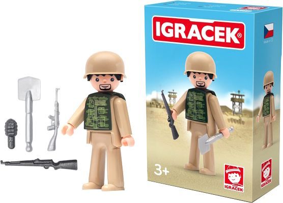 Фігурка Igracek Солдат з аксесуарами 