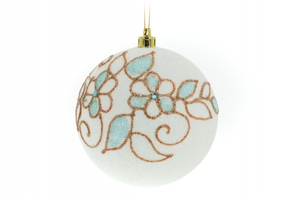 Куля новорічна Золото d 80 мм 3161