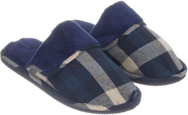 Тапки домашние Twins HS-OZ клетка р. 42/43 синий