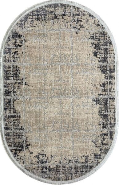 Ковер DILEK GAZIANTEP ITH. IHR. VE TIC.LTD.STI. Venita O 160х230 см 8742 серый