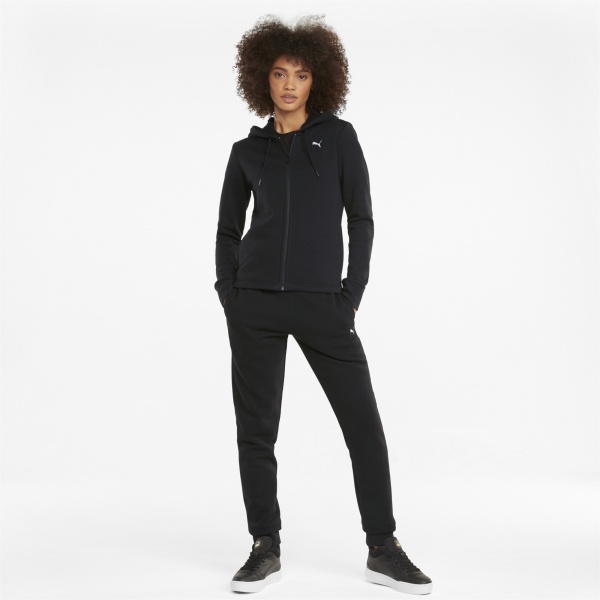Спортивний костюм Puma Classic Hooded Sweat Suit 58913201 р. XL чорний