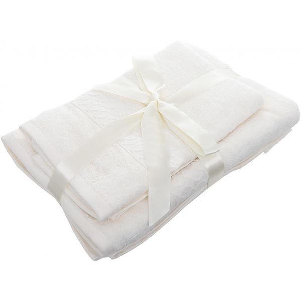 Набор полотенец Underprice молочный 2 шт