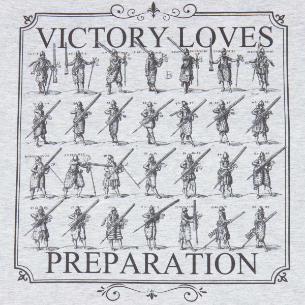 Футболка P1G з малюнком Мушкетери р.S [1232] Iron Grey