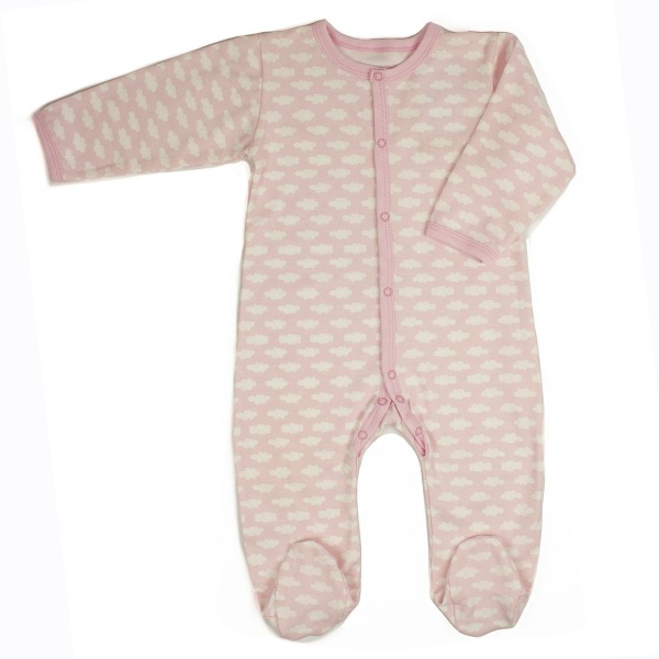 Комбінезон для дівчинки Маленькие люди Хмаринки р.74 рожевий 