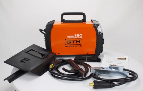 Інвертор цифровий мультифункціональний GTM інвертор зварювальний MMA-180DS LCD