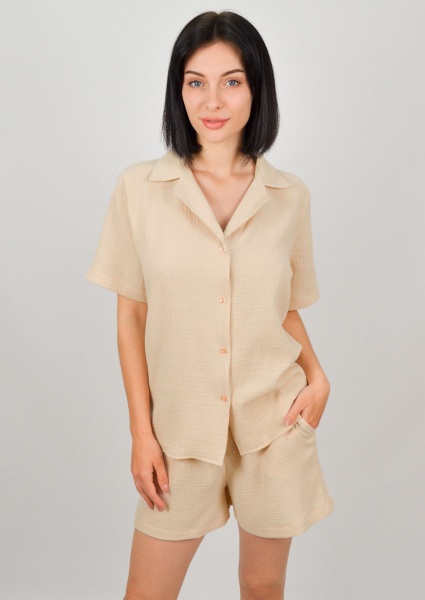 Джемпер Roksana 1527/11006 р. 44 бежевый