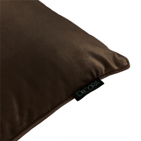 Подушка декоративная VELOUR 45x45 см шоколад Decora textile 