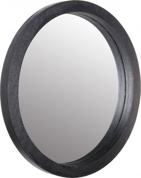 Зеркало Woodville Рондо d29 см черное SS004021 
