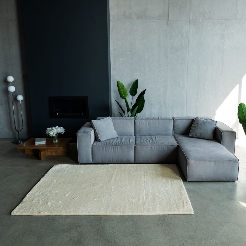 Ковер Dariana Elegant ванильно-бежевый 160x220 см