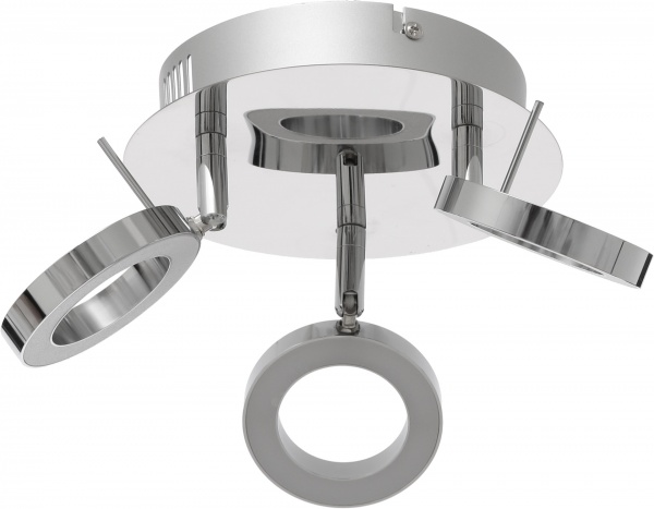 Люстра светодиодная Интеркласс НСБ 04-3хХХ-209 3x4 Вт C8065-3B 