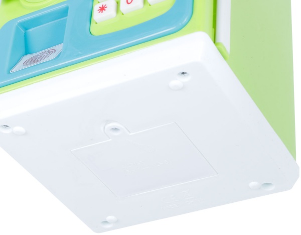 Сейф-скарбничка електронний дитячий банк зелений OTE0644690/green