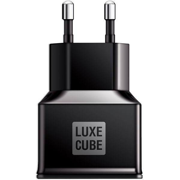 Зарядное устройство Luxe Cube USB 2.1A black