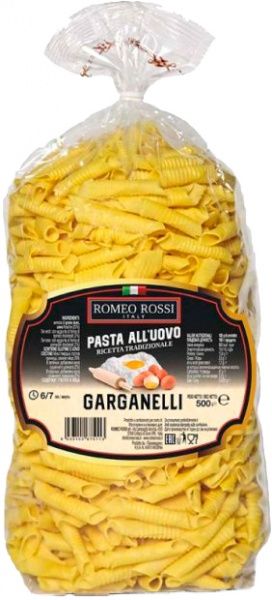Макарони Romeo Rossi Гарганелі 500 г (8056598490558)