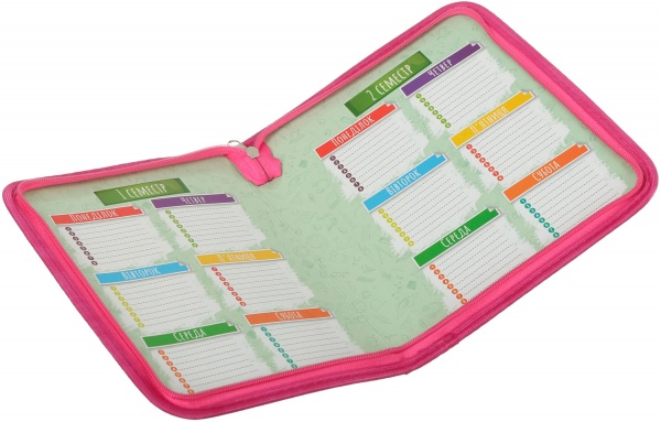 Папка для тетрадей Fox граффити B5 на молнии