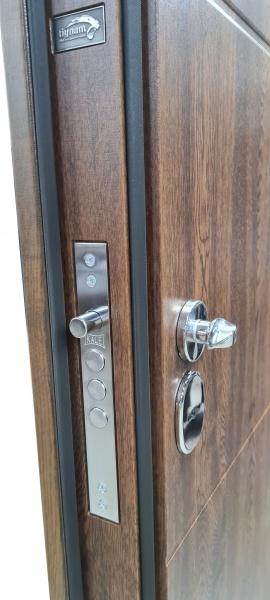 Двері вхідні Булат House-3 дуб бронзовий 2050x850 мм праві