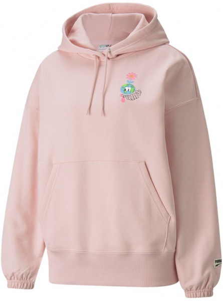 Худи Puma Downtown Graphic Hoodie 53167436 р. S светло-розовый