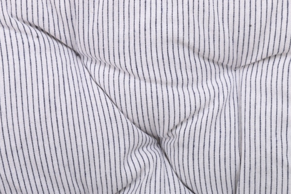 Подушка на стул синяя полоска 40 см La Nuit