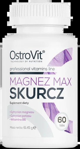 Вітаміни Ostrovit Magnez Max Skurcz 60 шт./уп. 