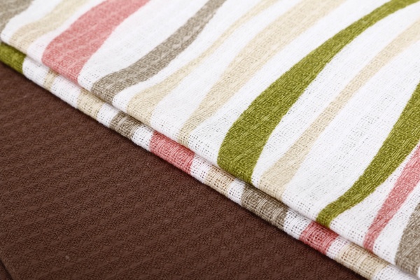 Набор полотенец кухонных вафельных Волна 2 шт. 166266 45x60 см в ассортименте Homeline 