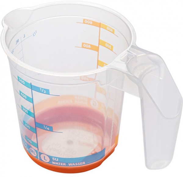 Мерная емкость пластиковая 500 мл 4D7407 Florina