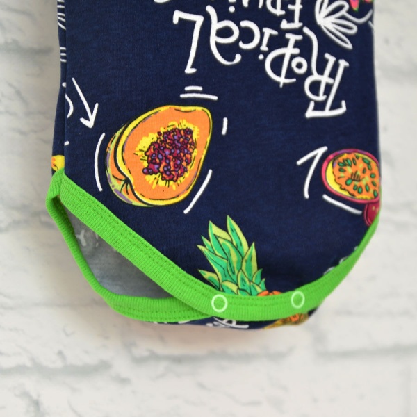 Боди детское унисекс Blanka Тропик р.86 синий 12988 