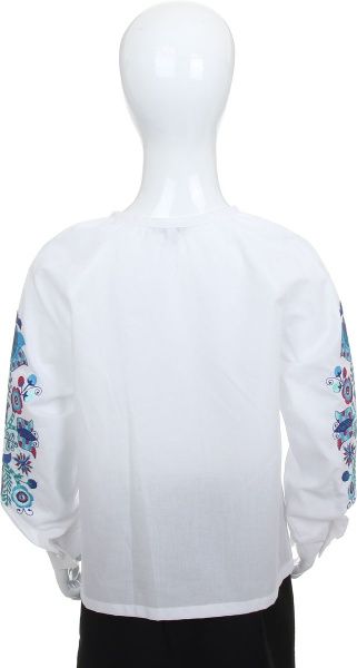 Вышиванка детская Эдельвика р.152 белый 106-19/09 