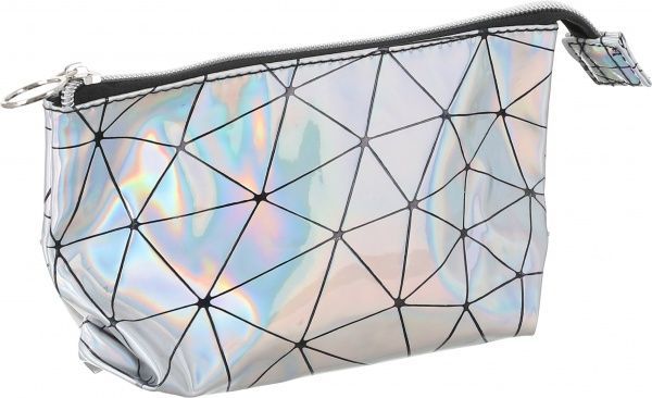 Пенал на молнии 18х12 см зеркальный