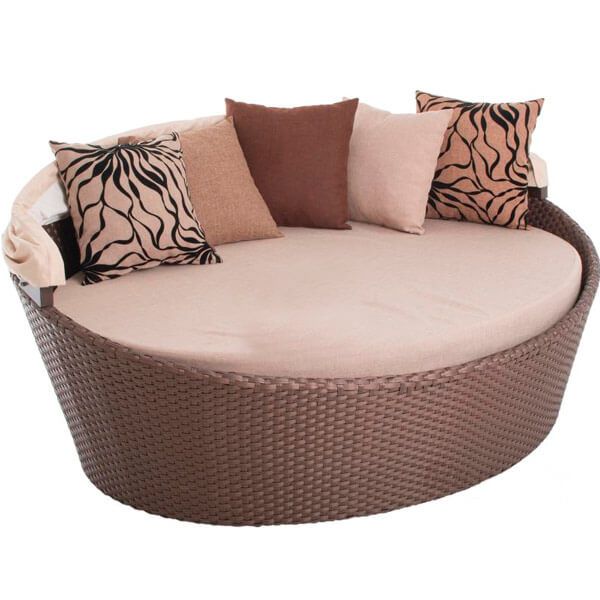 Софа з навісом Гавана коричнева