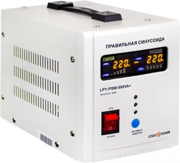Джерело безперебійного живлення LogicPower LPY-PSW-500VA+ 4152
