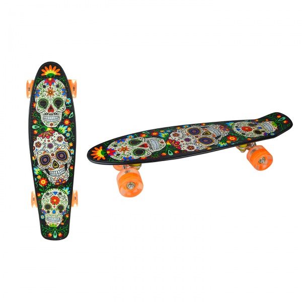 Пенниборд Shantou SC18024, со светом, 8 цветов в ассортименте