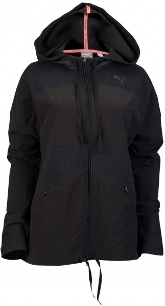 Джемпер Puma TRANSITION FZ Jacket 59238101 р. XS чорний